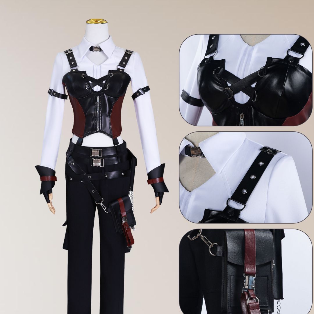 Love and Deepspace Player MC Hunter Uniform Outfits Halloween Carnival Party Cosplay Costume