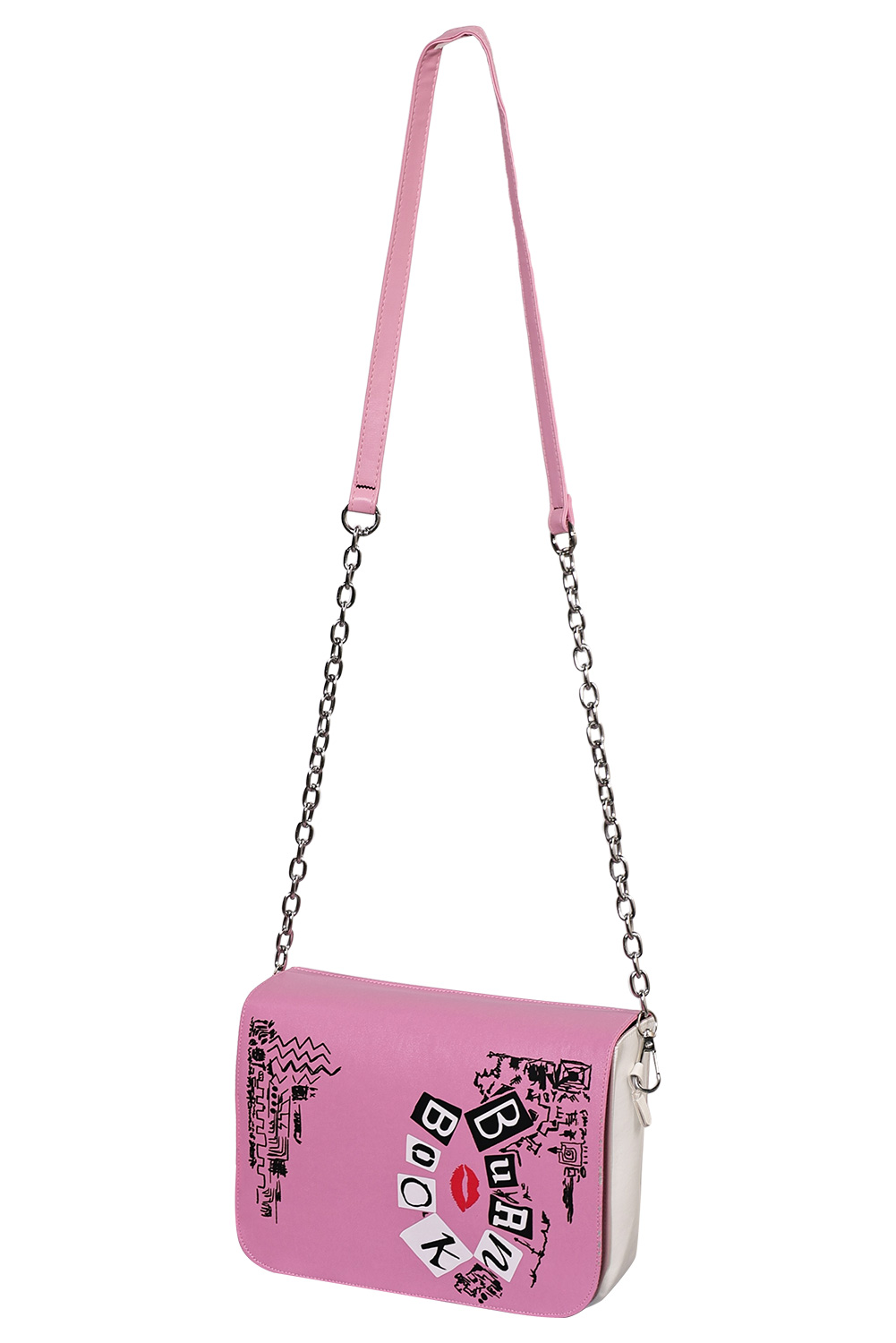 Mean Girls 2024 Burn Book Cosplay Pink Shoulder Bag Halloween Costume Accessories