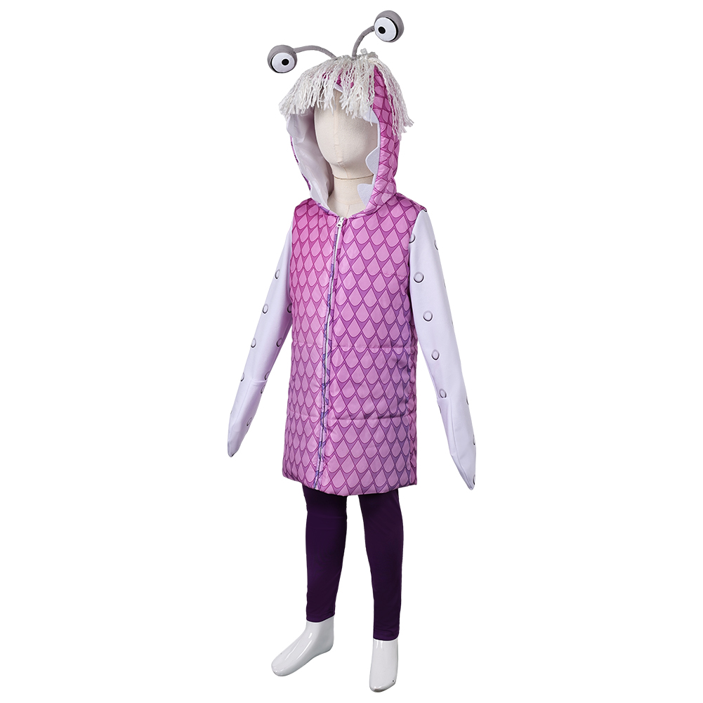Monsters Inc Boo Kids Children Purple Monster Cover Halloween Carnival Party Cosplay