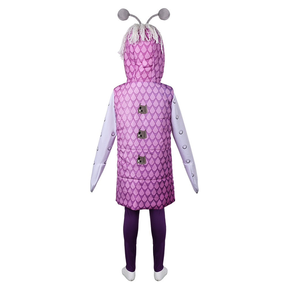 Monsters Inc Boo Kids Children Purple Monster Cover Halloween Carnival Party Cosplay