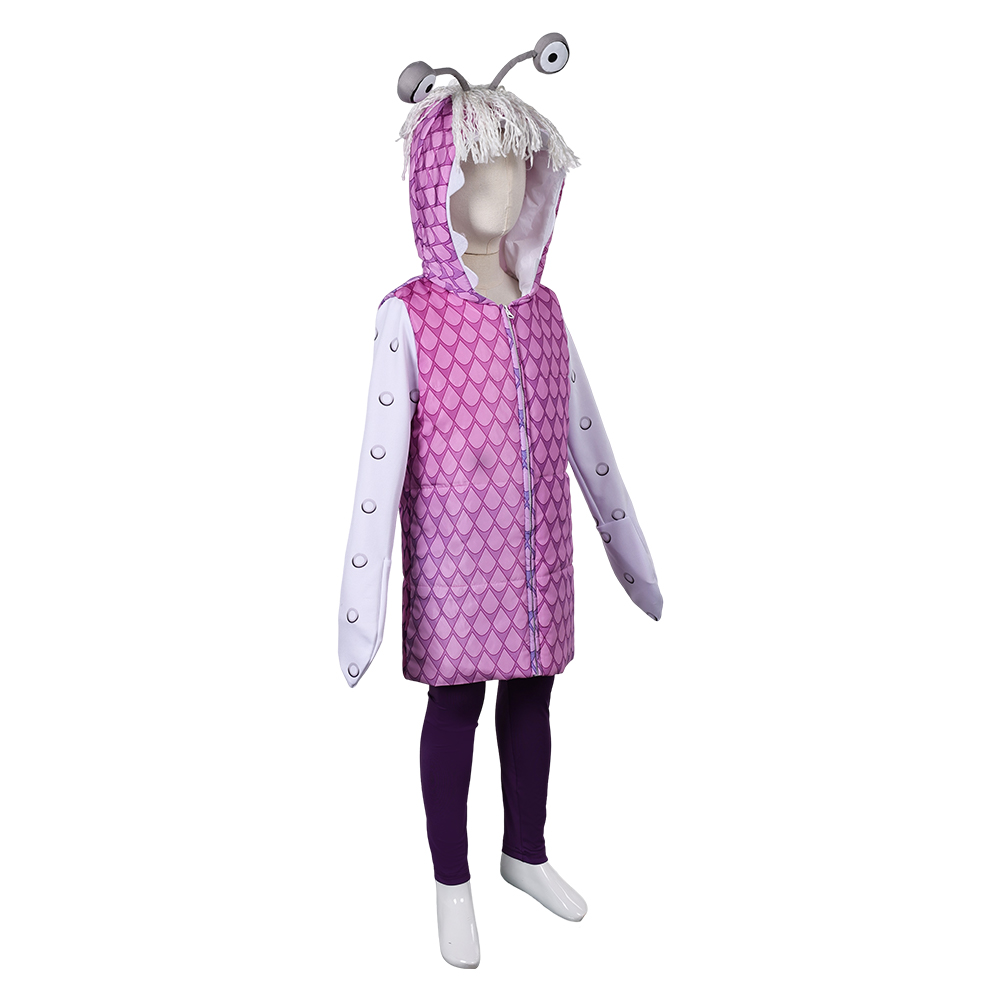 Monsters Inc Boo Kids Children Purple Monster Cover Halloween Carnival Party Cosplay