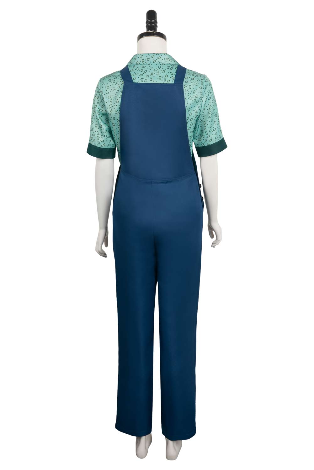 Movie 2024 Ghostbusters: Frozen Empire Phoebe Printed Overalls Outfits Halloween Carnival Suit Cosplay Costume