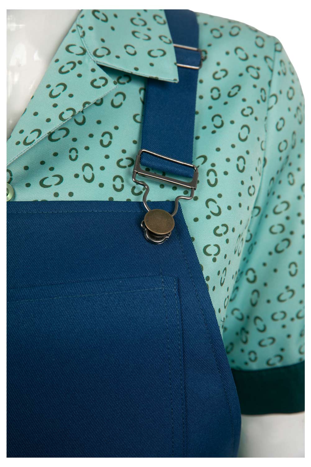 Movie 2024 Ghostbusters: Frozen Empire Phoebe Printed Overalls Outfits Halloween Carnival Suit Cosplay Costume