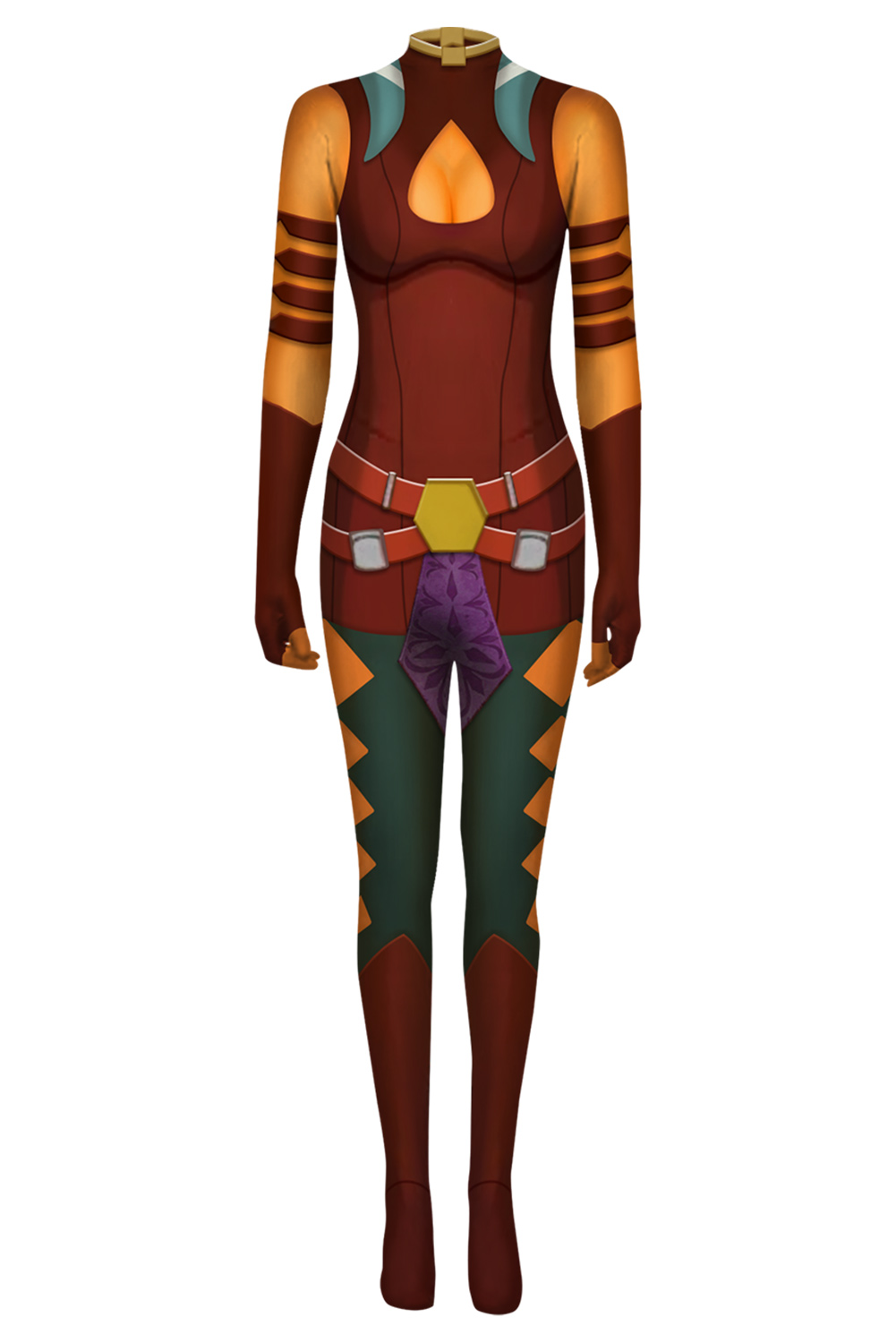 Movie Ahsoka Tano Jumpsuit Outfits Halloween Carnival Suit Cosplay Costume