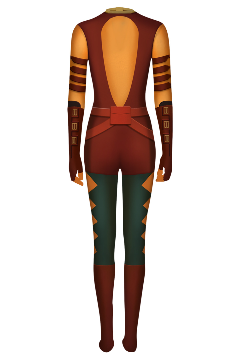 Movie Ahsoka Tano Jumpsuit Outfits Halloween Carnival Suit Cosplay Costume