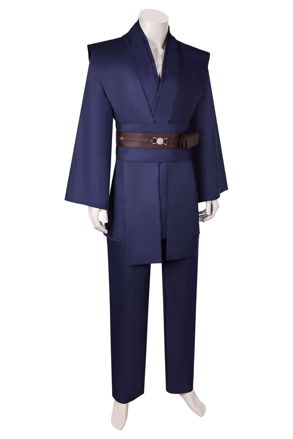 Movie Anakin Skywalker Jedi Knight Dark Blue Uniform Outfits Halloween Carnival Suit Cosplay Costume