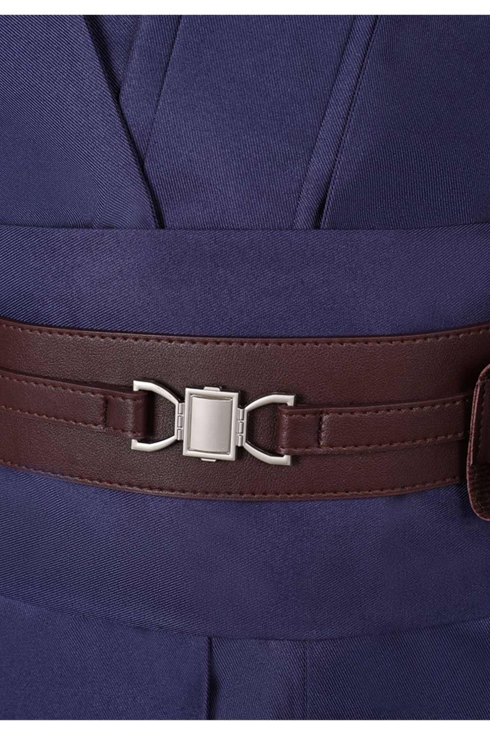 Movie Anakin Skywalker Jedi Knight Dark Blue Uniform Outfits Halloween Carnival Suit Cosplay Costume