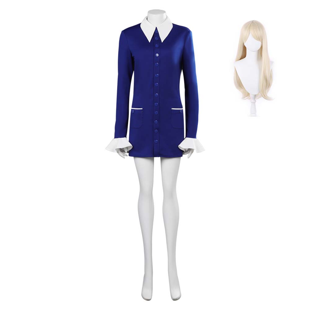 Adult Kids Barbie Costume Cosplay Outfit Clothes 2023 Movie Halloween  Carnival C