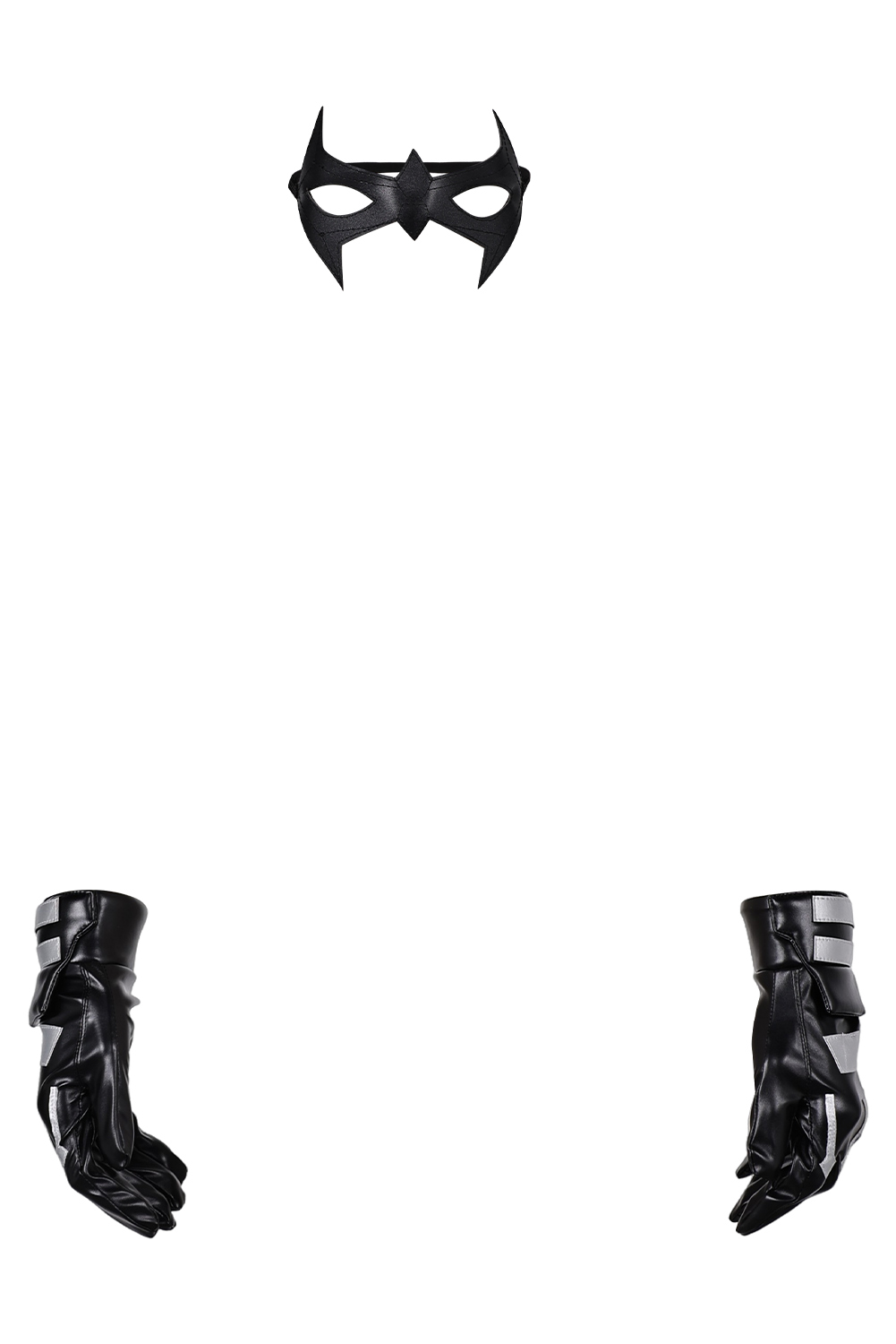 Movie Batman: Under the Red Hood Nightwing Cosplay Blindfold Gloves Halloween Carnival Costume Accessories