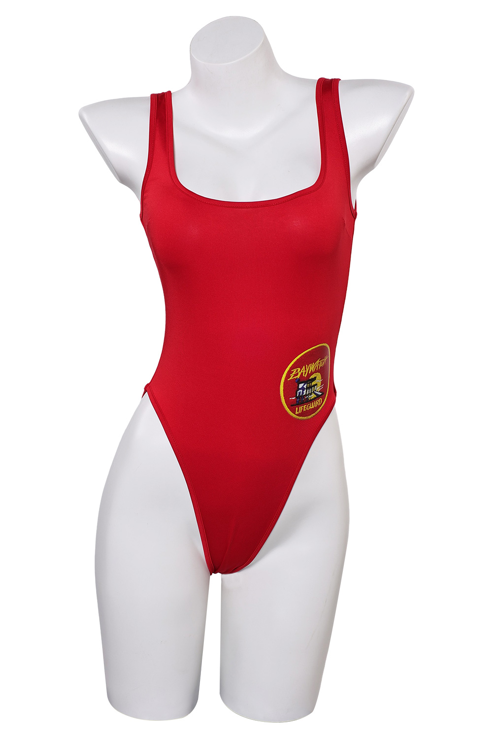 Movie Baywatch C.J. Parker Red One Piece Swimsuit Outfits Halloween Carnival Suit Cosplay Costume