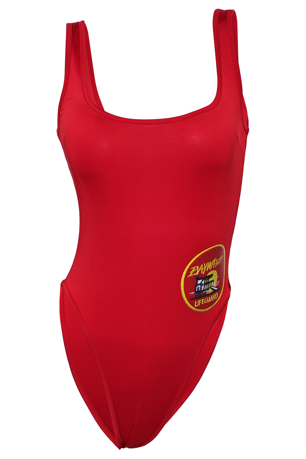 Movie Baywatch C.J. Parker Red One Piece Swimsuit Outfits Halloween Carnival Suit Cosplay Costume