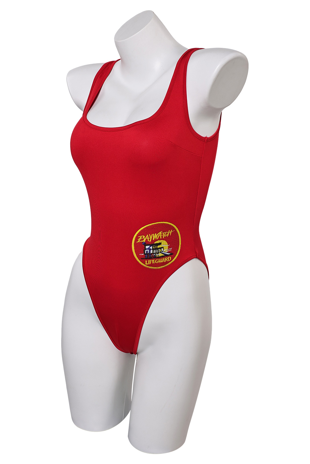 Movie Baywatch C.J. Parker Red One Piece Swimsuit Outfits Halloween Carnival Suit Cosplay Costume