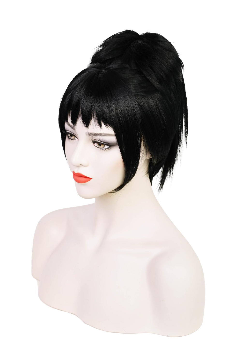 Movie Beetlejuice 2 (2024) Lydia Deetz Cosplay Wig Heat Resistant Synthetic Hair Halloween Costume Accessories