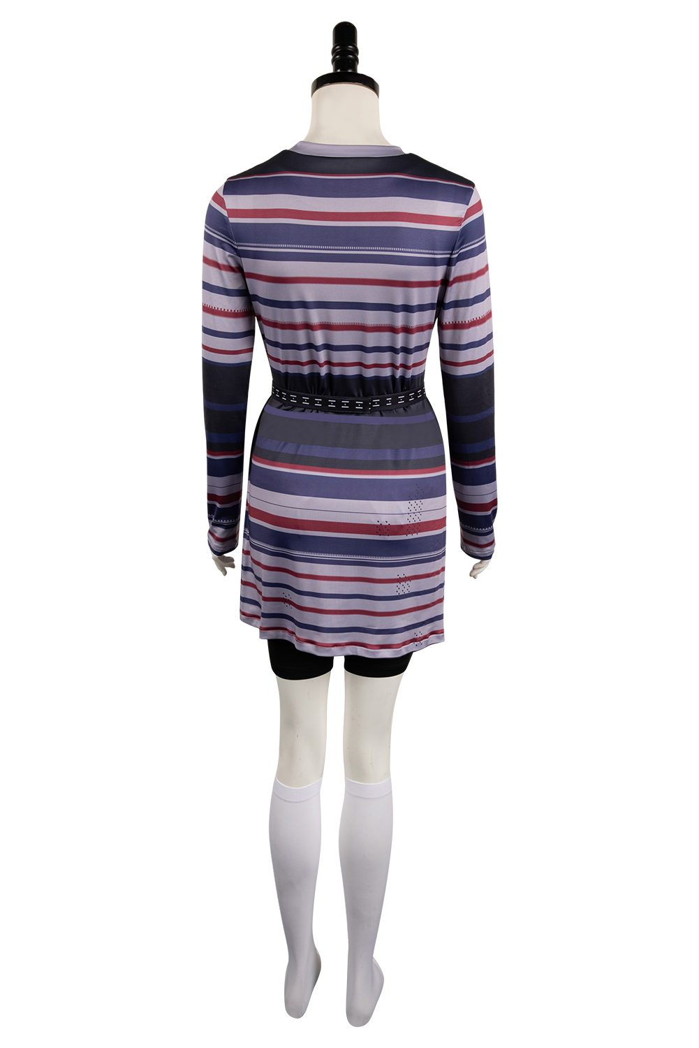 Movie Beetlejuice 2024 Astrid Deetz Purple Dress Set Outfits Halloween Carnival Suit Cosplay Costume