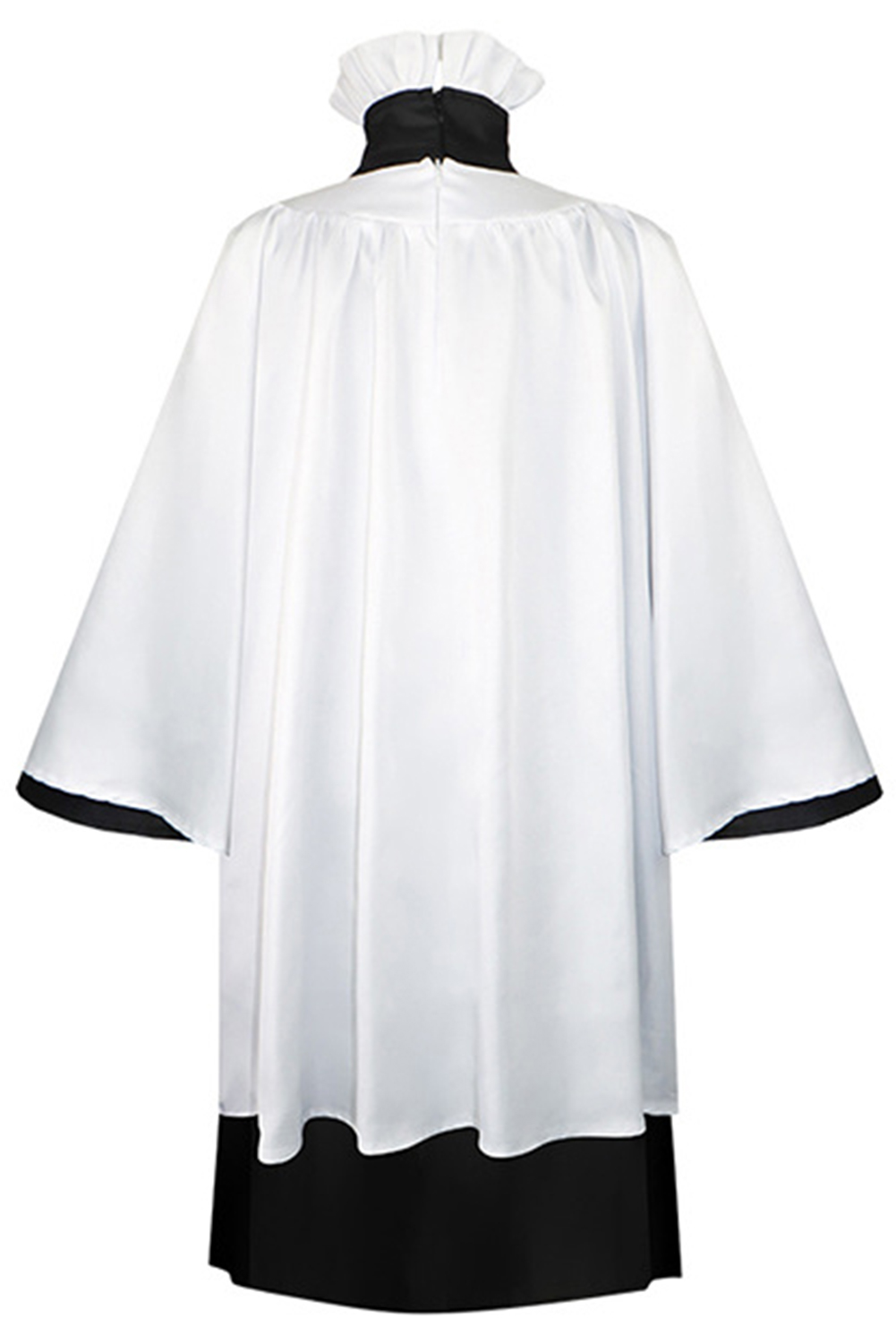 Movie Beetlejuice 2024 Preacher White Robe Priest Uniform Outfits Halloween Carnival Suit Cosplay Costume