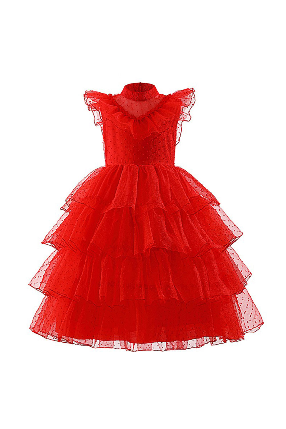 Movie Beetlejuice Beetlejuice Lydia Deetz Girls Mesh Wedding Dress Outfits Halloween Carnival Suit Cosplay Costume