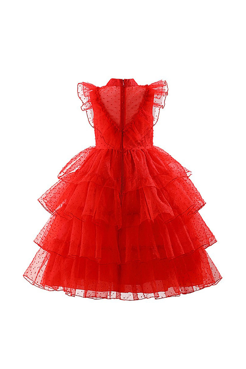 Movie Beetlejuice Beetlejuice Lydia Deetz Girls Mesh Wedding Dress Outfits Halloween Carnival Suit Cosplay Costume