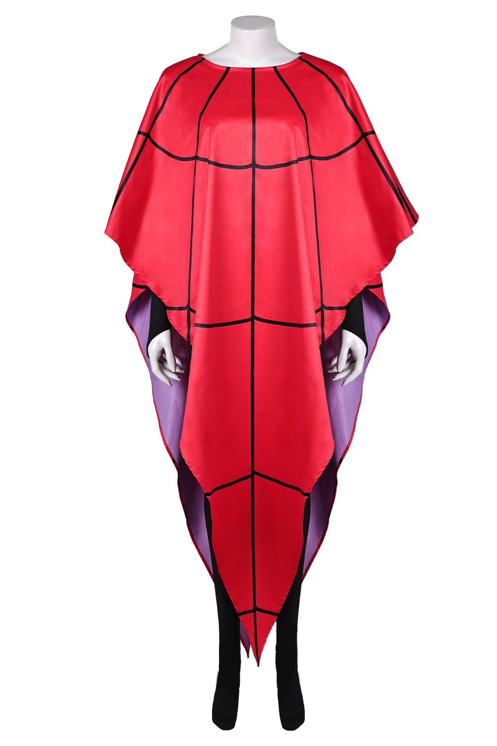 Movie Beetlejuice Beetlejuice Lydia Deetz Red Shawl Set Outfits Halloween Carnival Suit Cosplay Costume