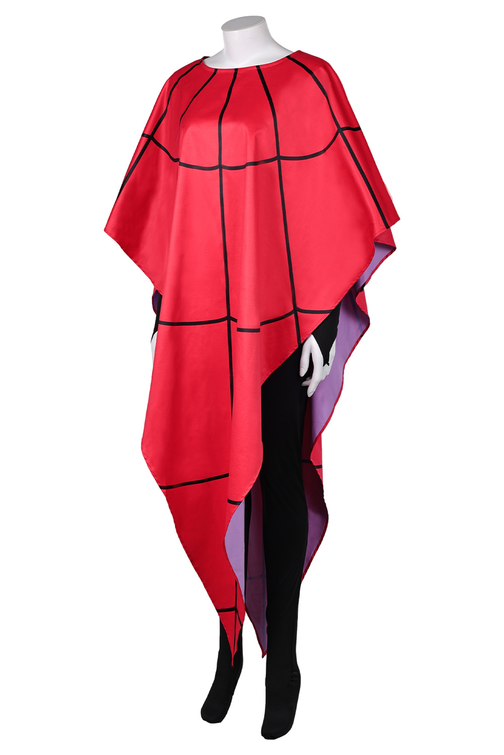 Movie Beetlejuice Beetlejuice Lydia Deetz Red Shawl Set Outfits Halloween Carnival Suit Cosplay Costume