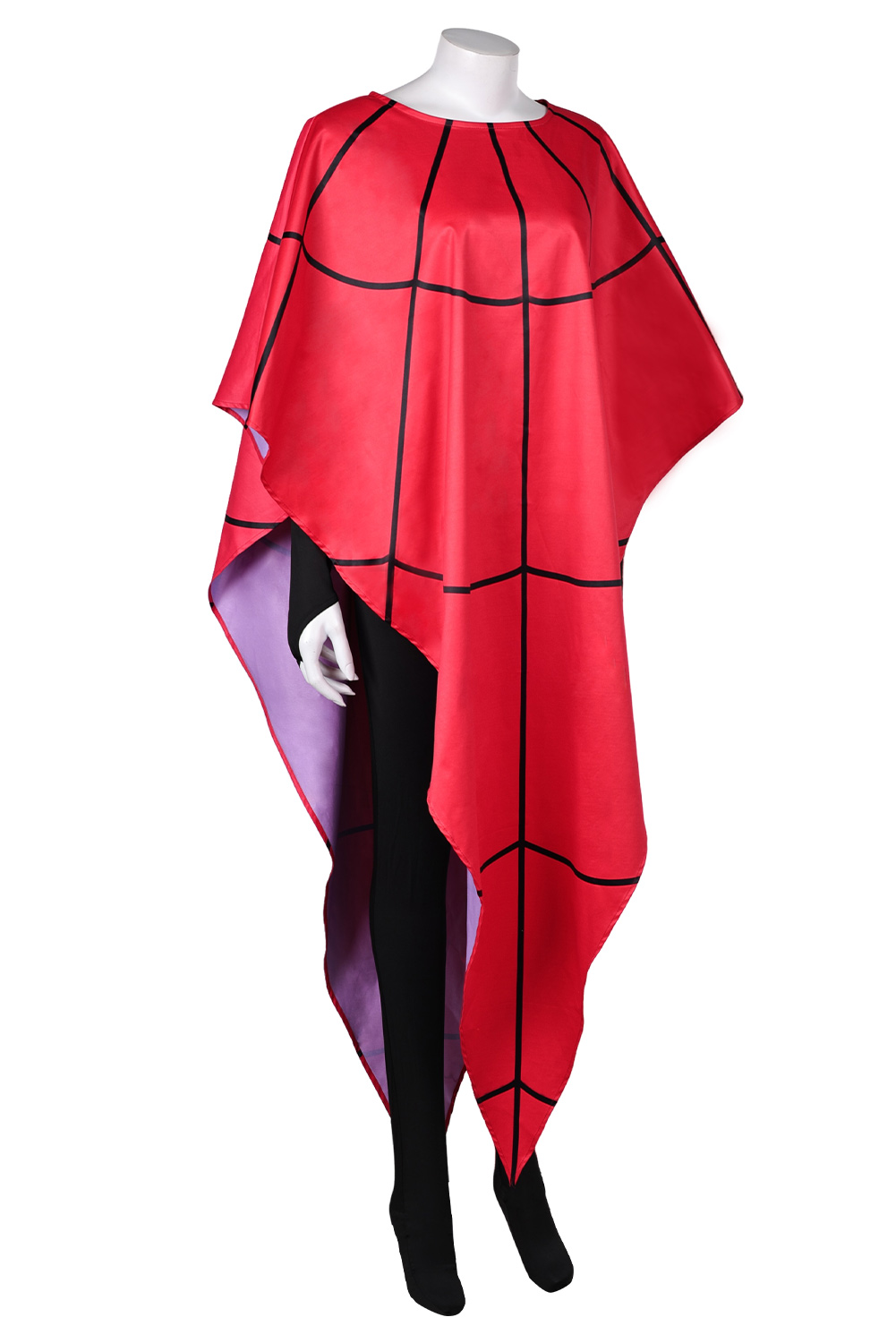 Movie Beetlejuice Beetlejuice Lydia Deetz Red Shawl Set Outfits Halloween Carnival Suit Cosplay Costume