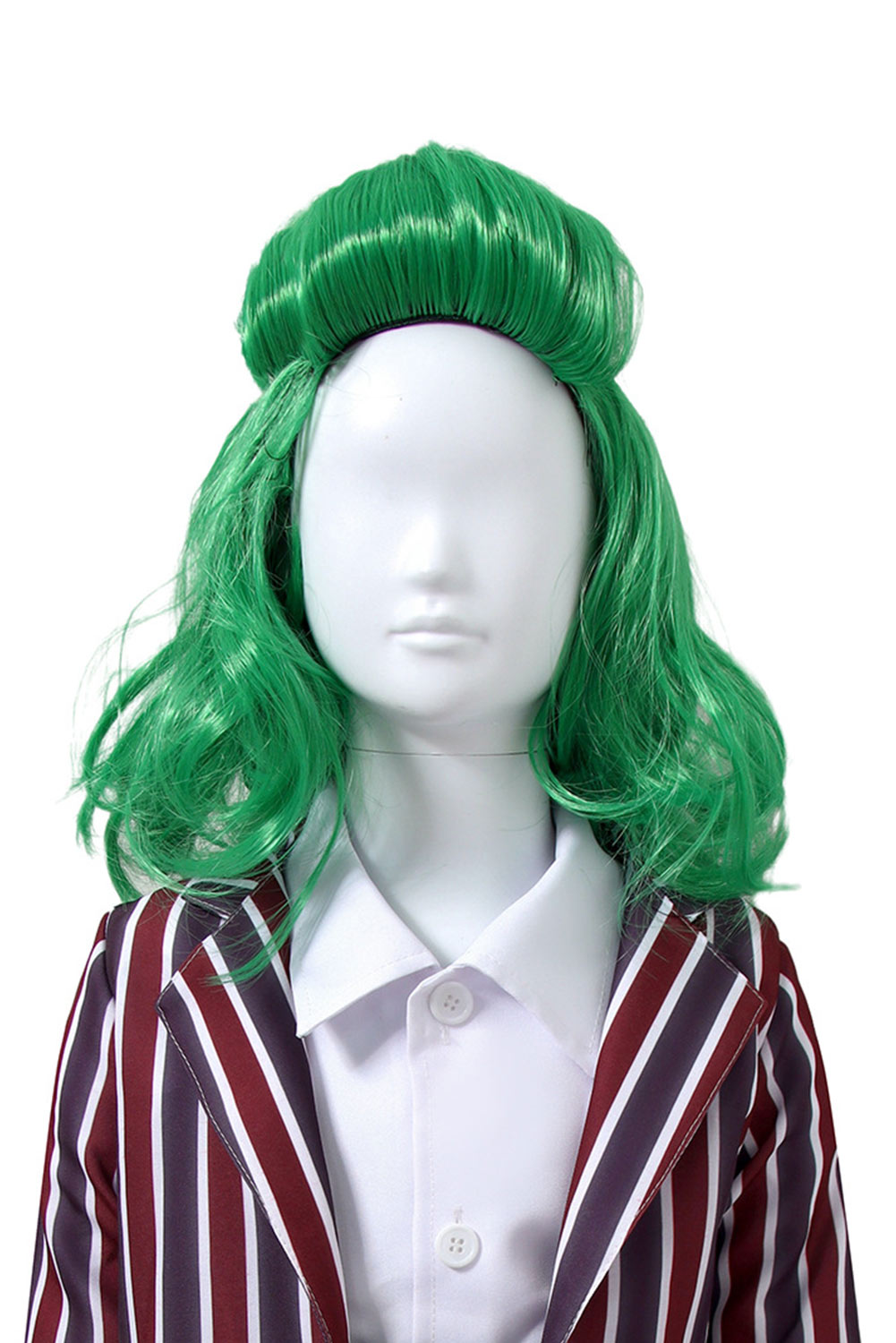 Movie Charlie and the Chocolate Factory Oompa-Loompa Wonka Kids Children Cosplay Wig Heat Resistant Synthetic Hair Halloween Costume Accessories