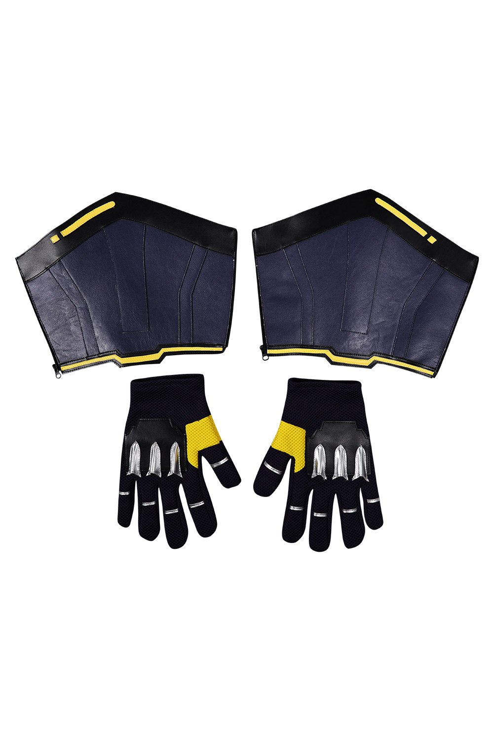 Movie Deadpool & Wolverine(2024) Wolverine Vajra Wolf Cosplay Gloves Wristguard Set Halloween Accessories