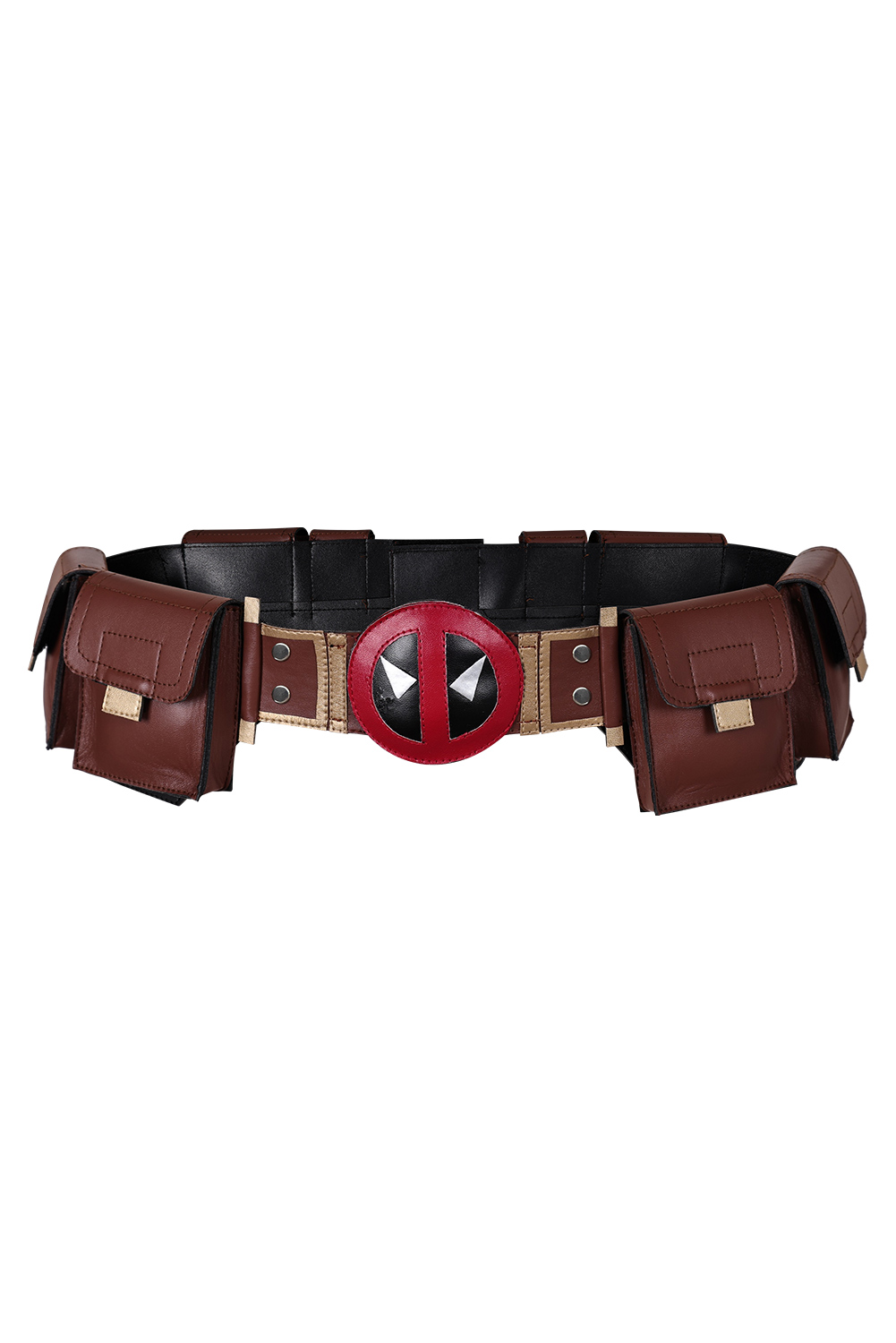 Movie Deadpool & Wolverine(2024) Deadpool Wade Wilson Cosplay Belt Pouch Set Halloween Costume Accessories