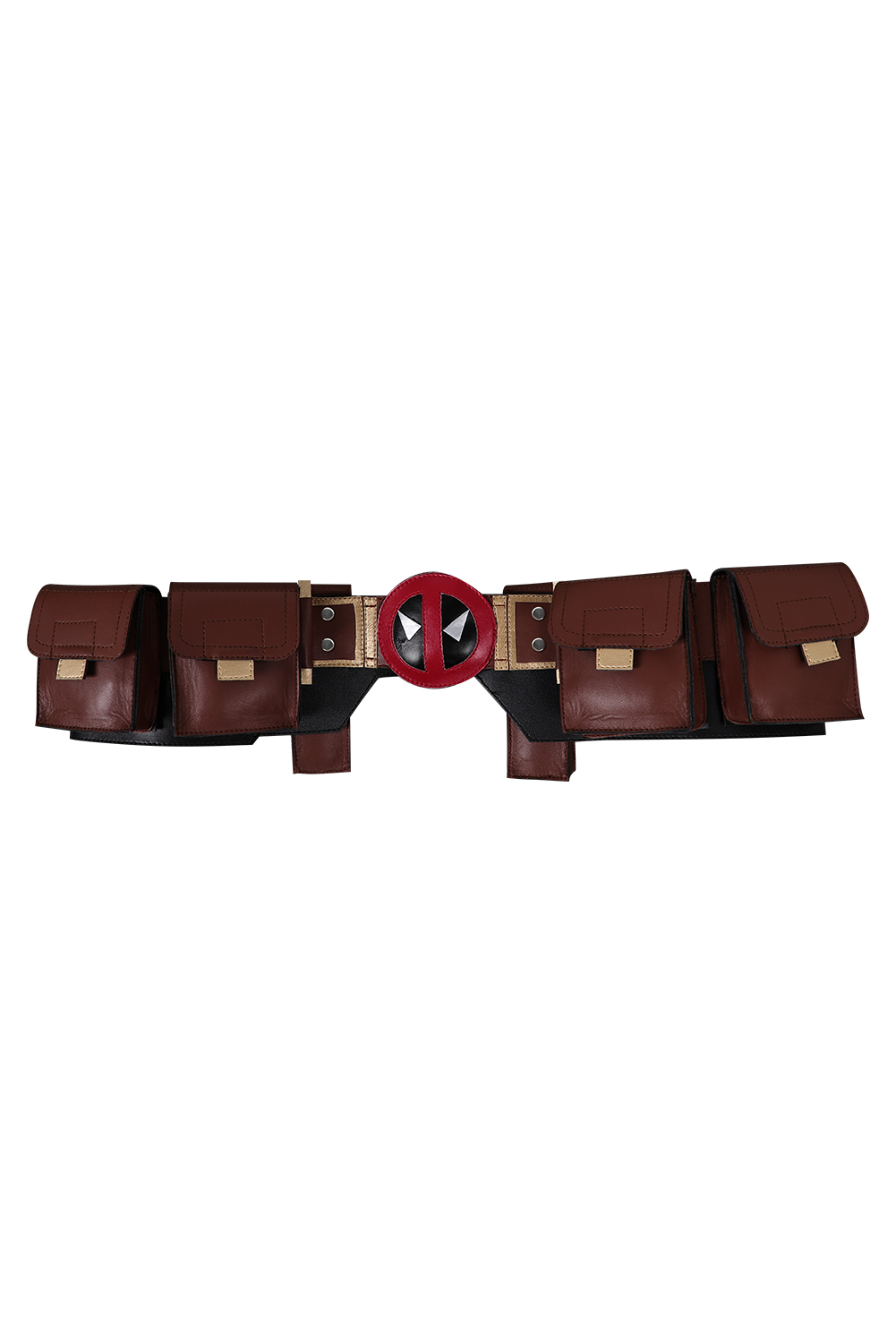 Movie Deadpool & Wolverine(2024) Deadpool Wade Wilson Cosplay Belt Pouch Set Halloween Costume Accessories
