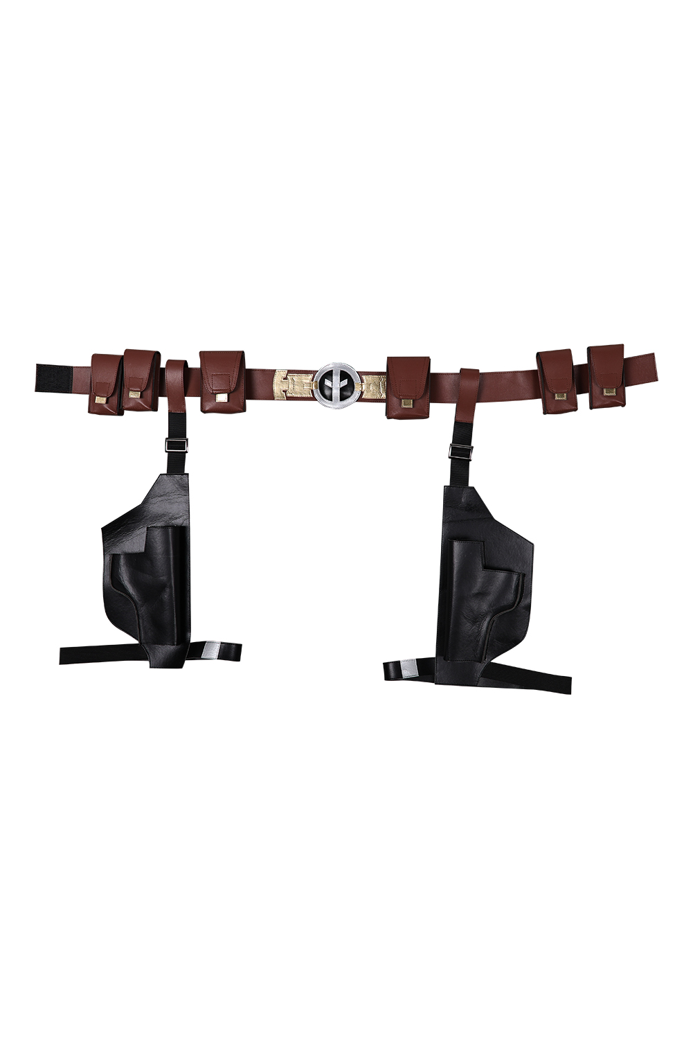 Movie Deadpool & Wolverine (2024) Wade Wilson Cosplay Belt Pouch Set Halloween Costume Accessories