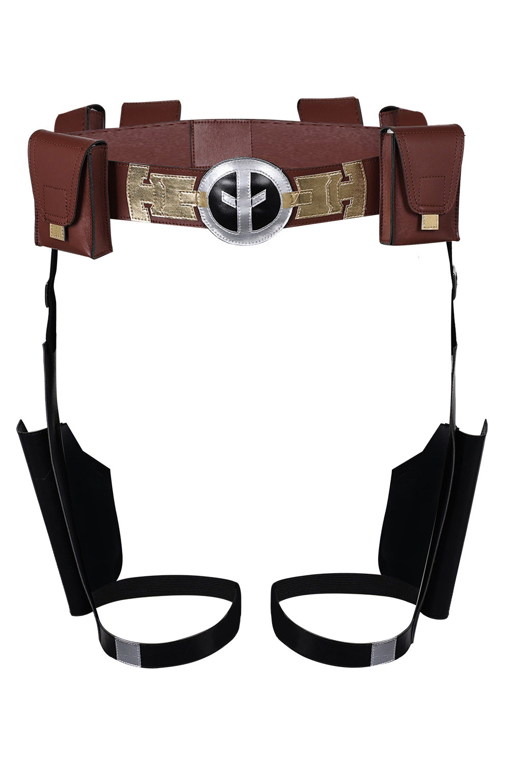 Movie Deadpool & Wolverine (2024) Wade Wilson Cosplay Belt Pouch Set Halloween Costume Accessories