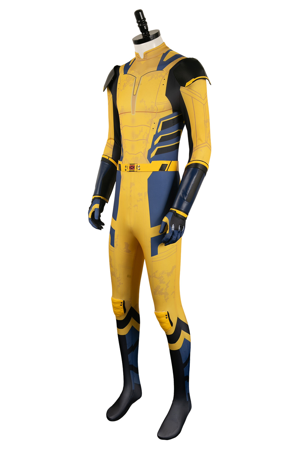 Movie Deadpool & Wolverine 2024 Logan Wolverine Jumpsuit Full Set Outfits Halloween Carnival Suit Cosplay Costume