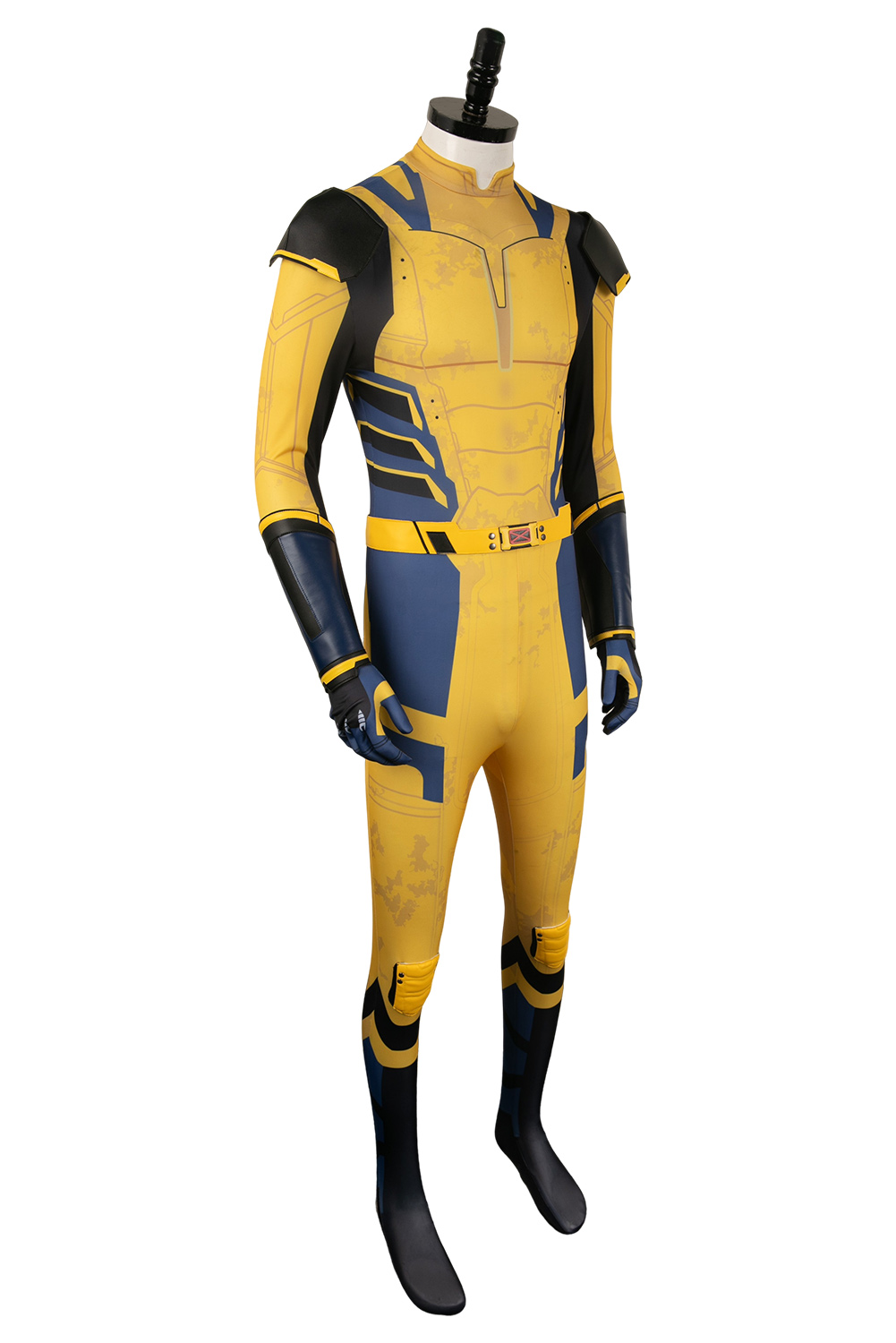 Movie Deadpool & Wolverine 2024 Logan Wolverine Jumpsuit Full Set Outfits Halloween Carnival Suit Cosplay Costume