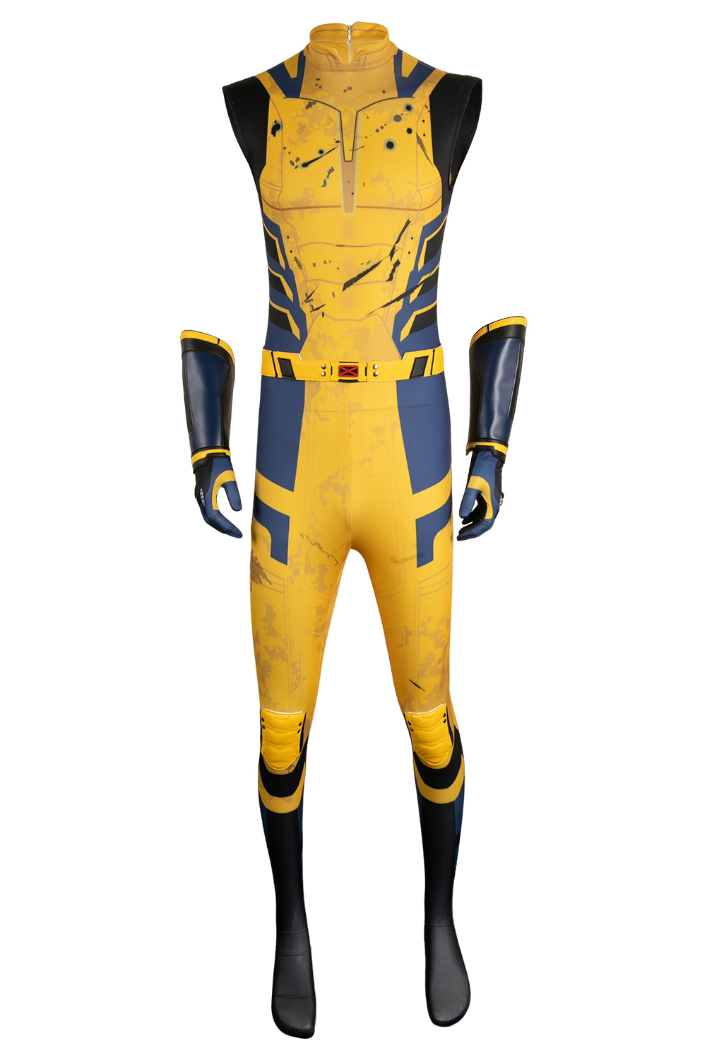 Movie Deadpool & Wolverine 2024 Logan Wolverine Sleeveless Jumpsuit Outfits Halloween Carnival Suit Cosplay Costume