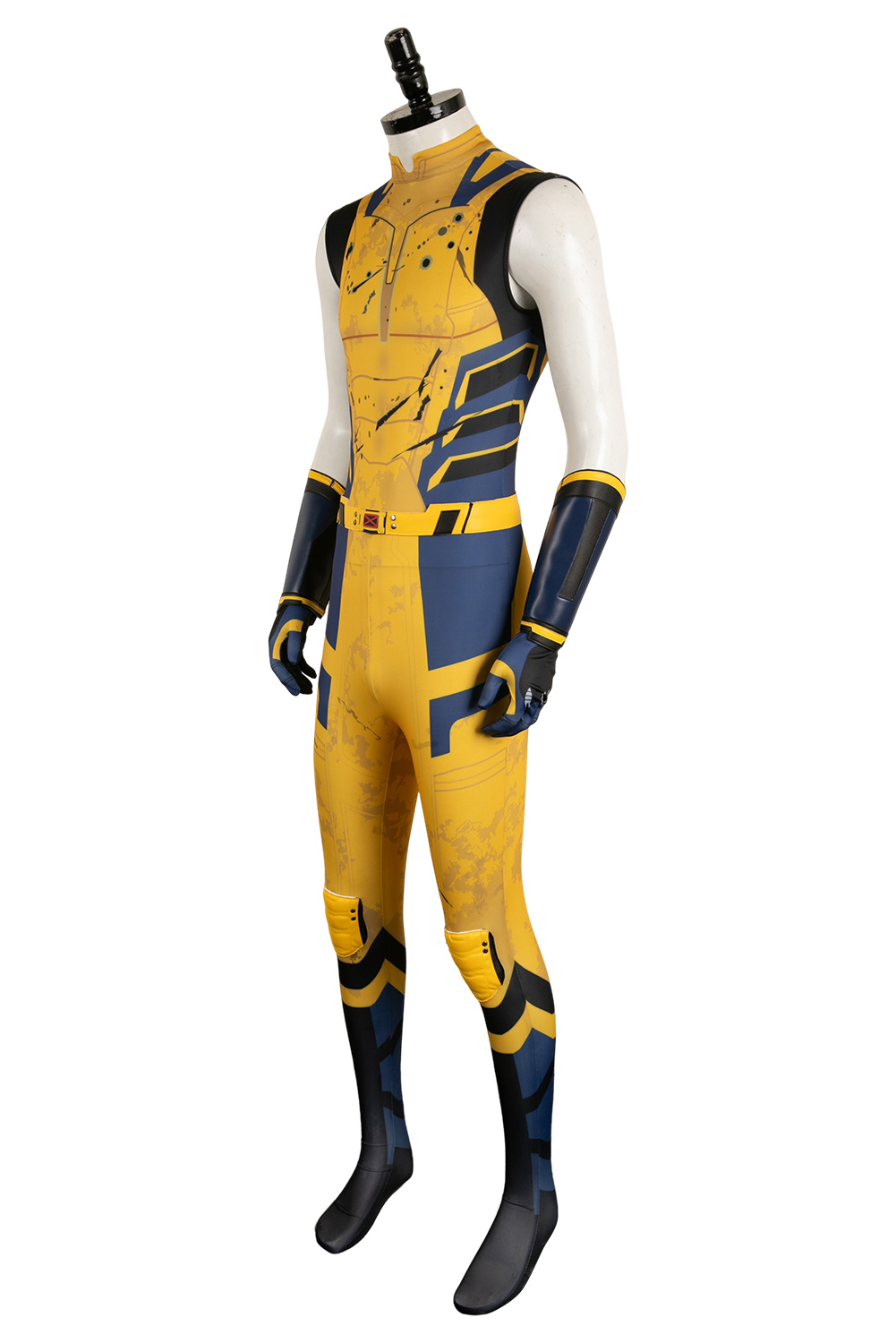 Movie Deadpool & Wolverine 2024 Logan Wolverine Sleeveless Jumpsuit Outfits Halloween Carnival Suit Cosplay Costume