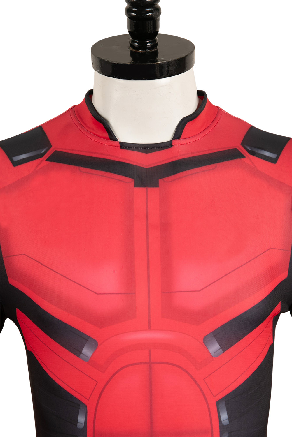 Movie Deadpool & Wolverine 2024 Wade Wilson Red Samurai Battle Suit Outfits Halloween Carnival Suit Cosplay Costume