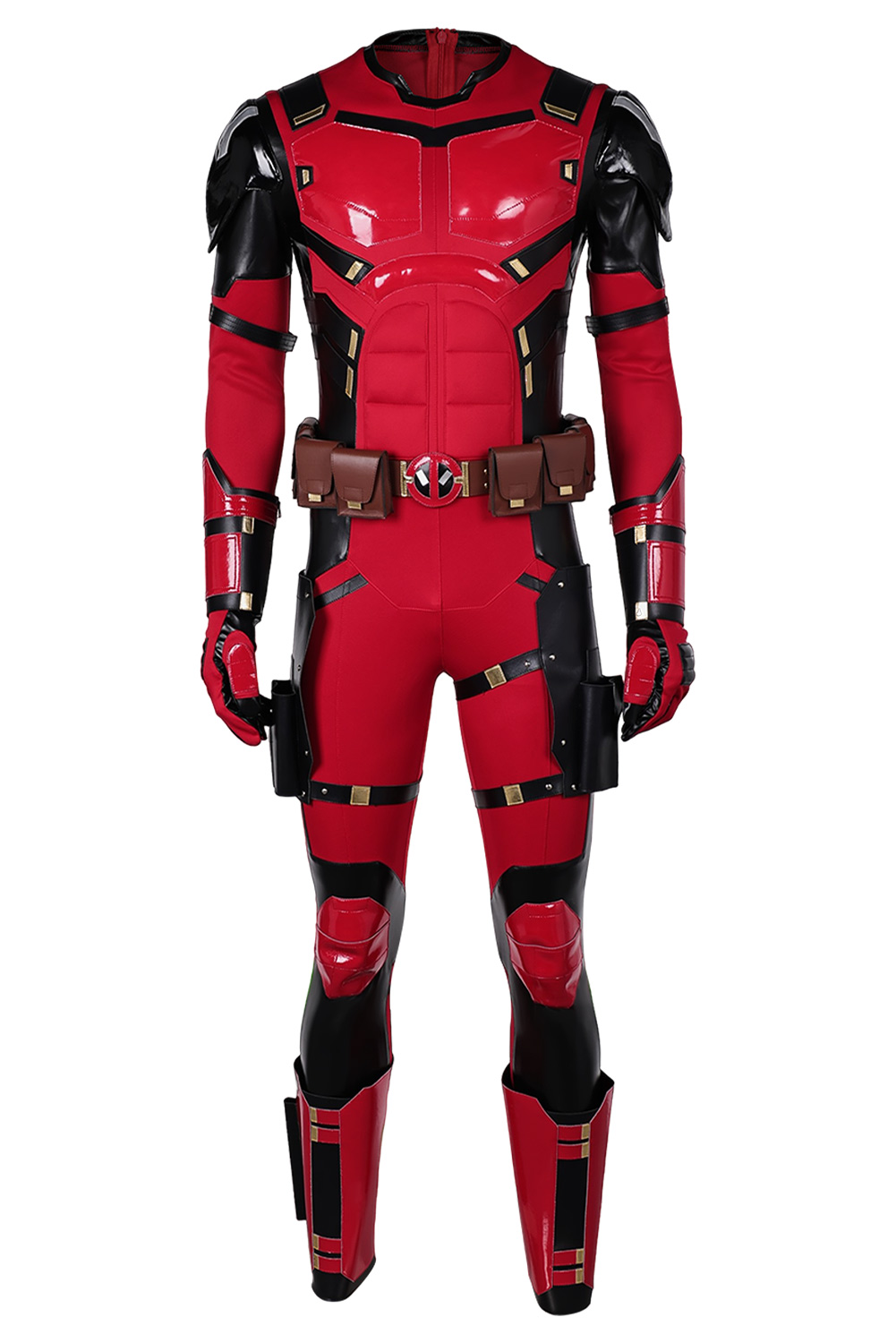 Movie Deadpool & Wolverine Deadpool 3 Deluxe Set Outfits Halloween Carnival Suit Cosplay Costume