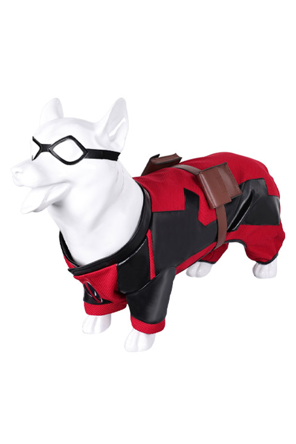 Movie Deadpool & Wolverine Deadpool 3 Pet Dog Outfits Halloween Carnival Suit Cosplay Costume