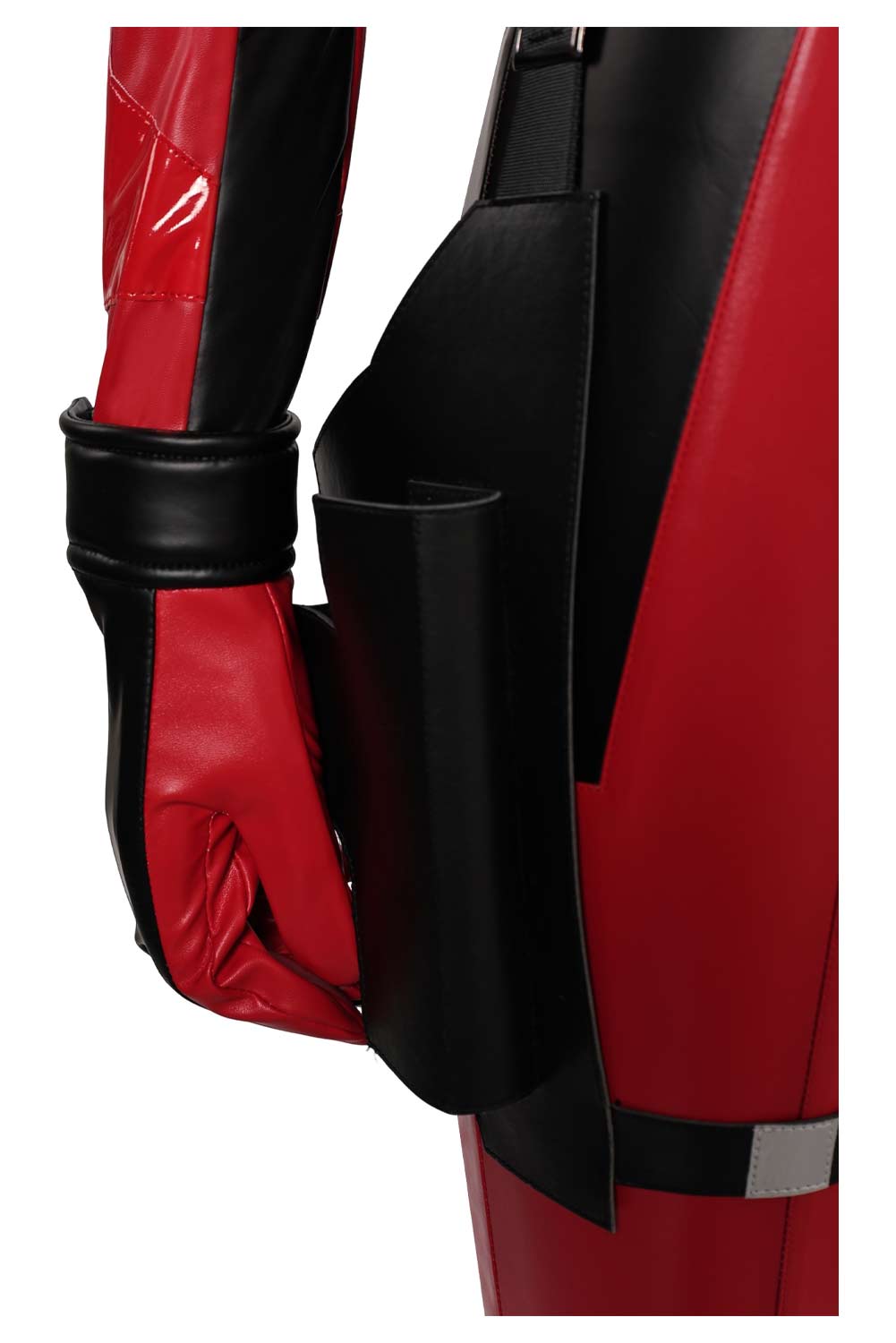 Movie Deadpool & Wolverine Variants Lady Deadpool Red Jumpsuit Outfits Halloween Carnival Suit Cosplay Costume