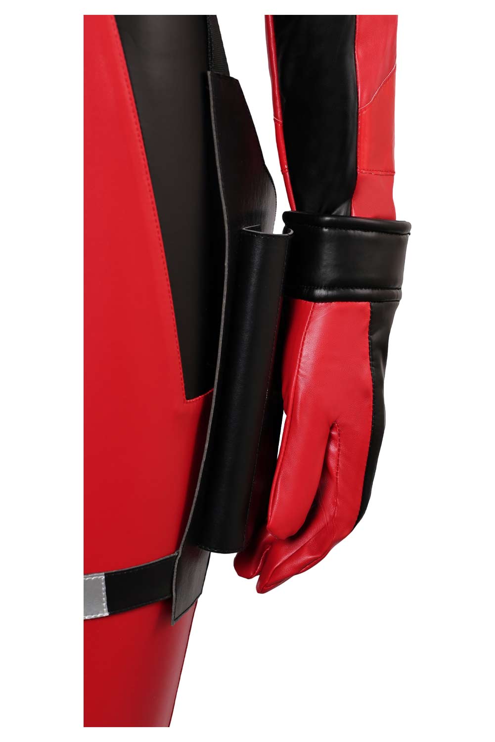 Movie Deadpool & Wolverine Variants Lady Deadpool Red Jumpsuit Outfits Halloween Carnival Suit Cosplay Costume