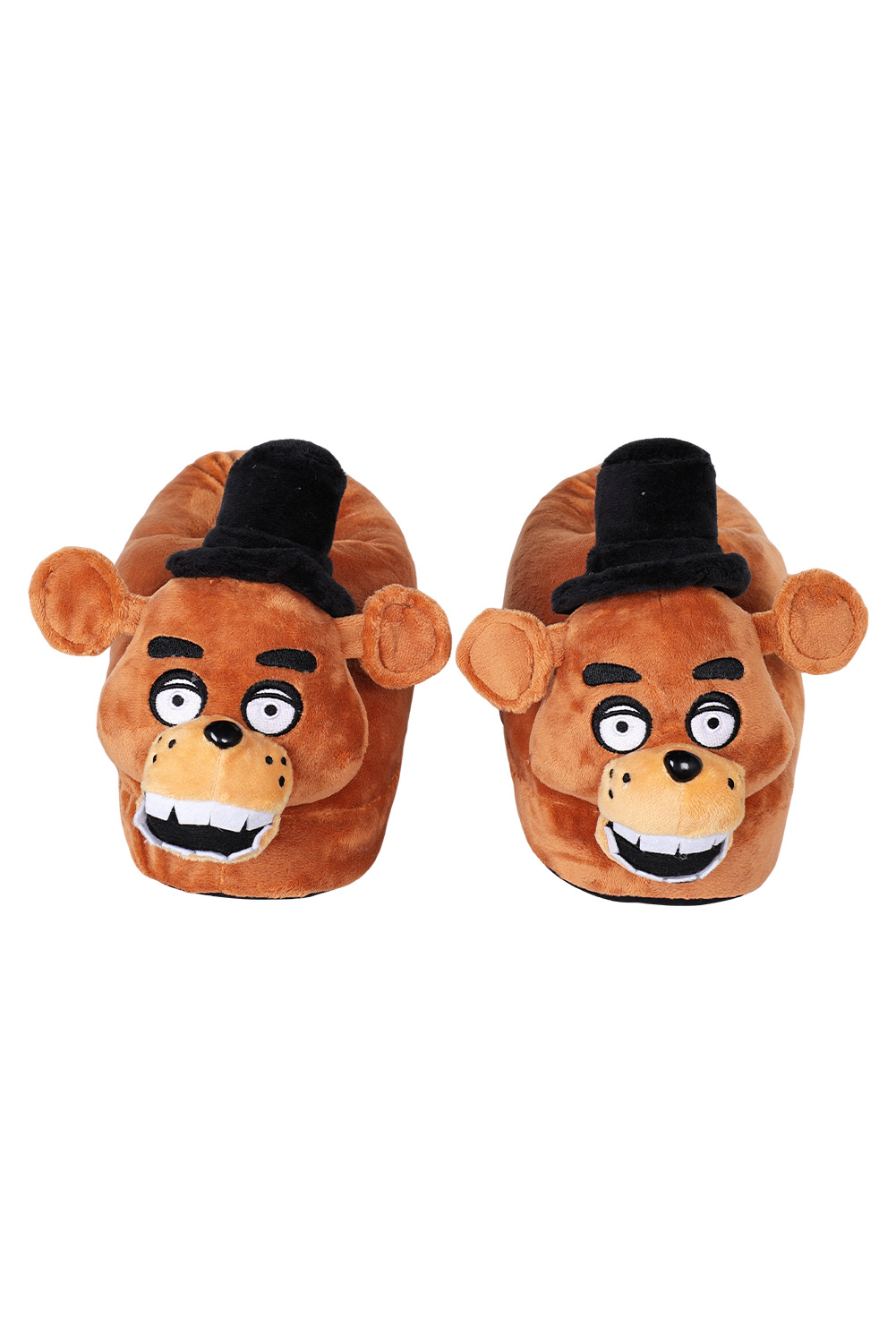 Movie Five Nights At Freddy's Freddy Bear Plush Slippers Cosplay Shoes Halloween Costume Accessories