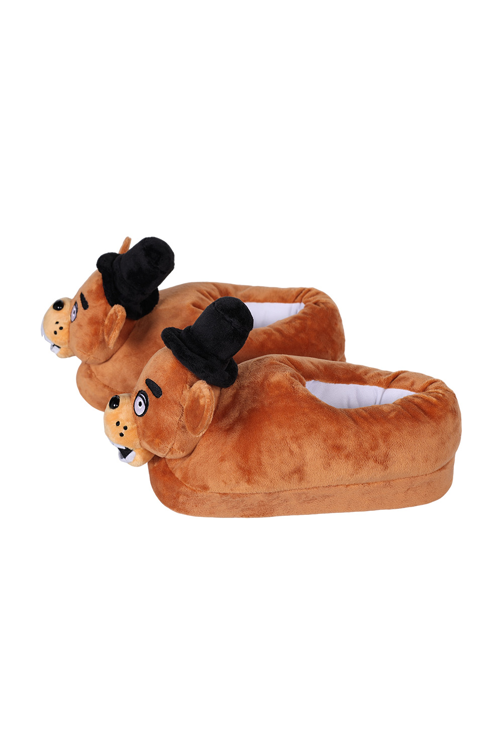 Movie Five Nights At Freddy's Freddy Bear Plush Slippers Cosplay Shoes Halloween Costume Accessories