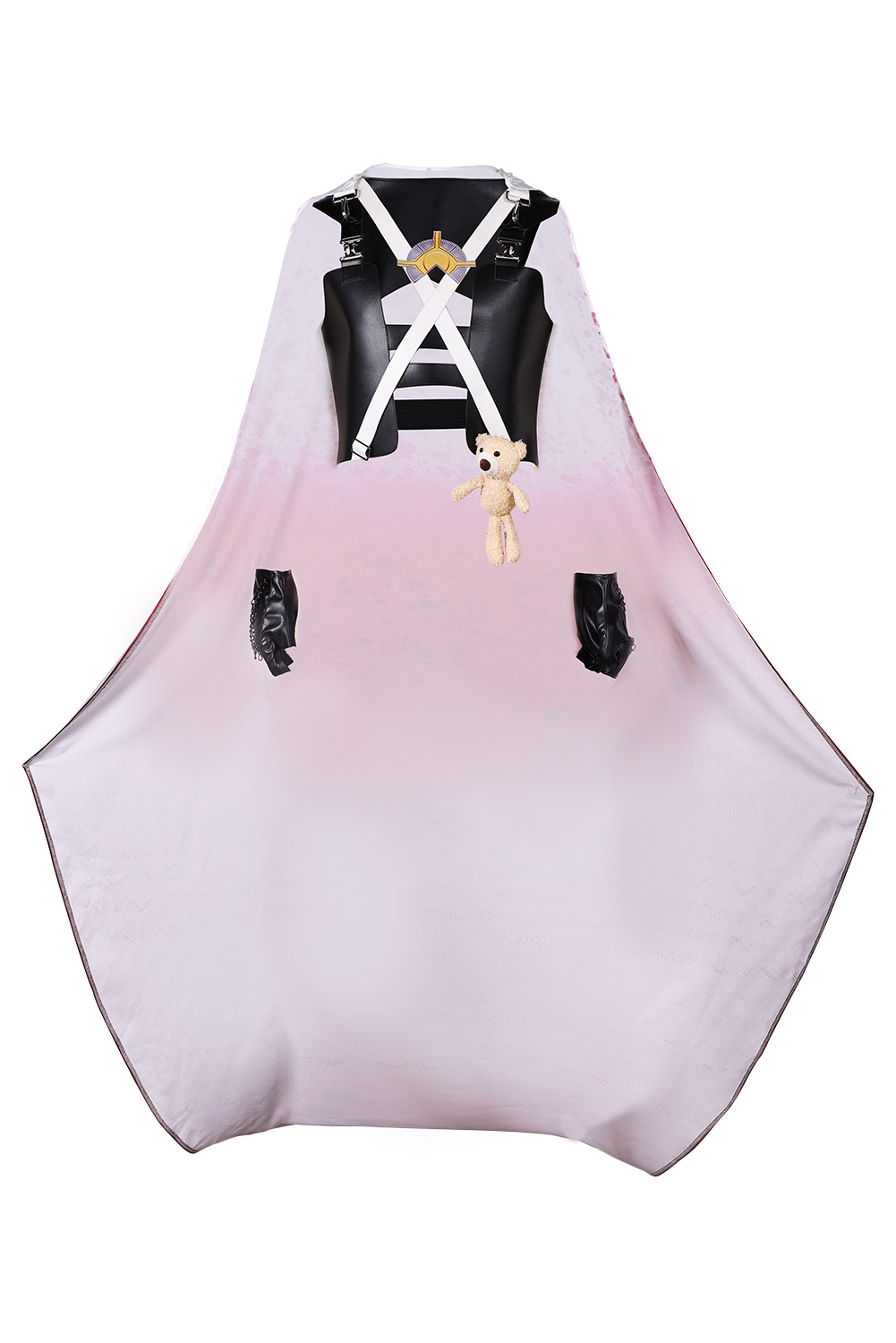 Movie Furiosa: A Mad Max Saga Dr. Dementus Chris Hemsworth Leather Vest With Cloak Outfits Halloween Carnival Suit Cosplay Costume