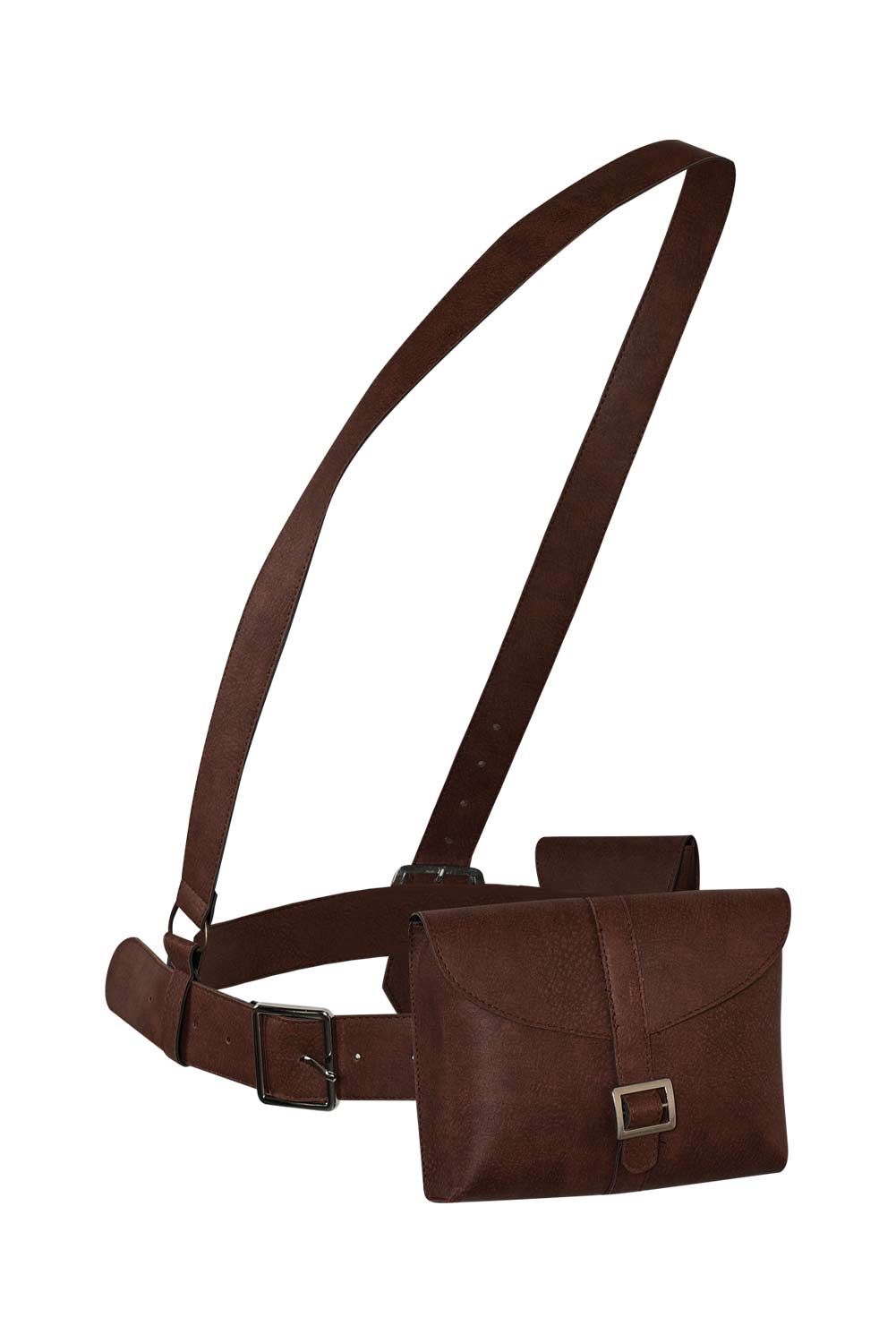 Movie Furiosa: A Mad Max Saga Furiosa Cosplay Brown Leather Fancy Pack Set Halloween Costume Accessories