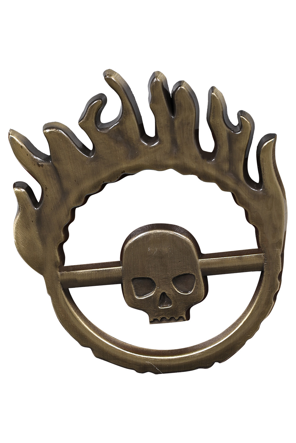 Movie Furiosa: A Mad Max Saga Furiosa Cosplay Metal Skull Waist Plate Halloween Costume Accessories