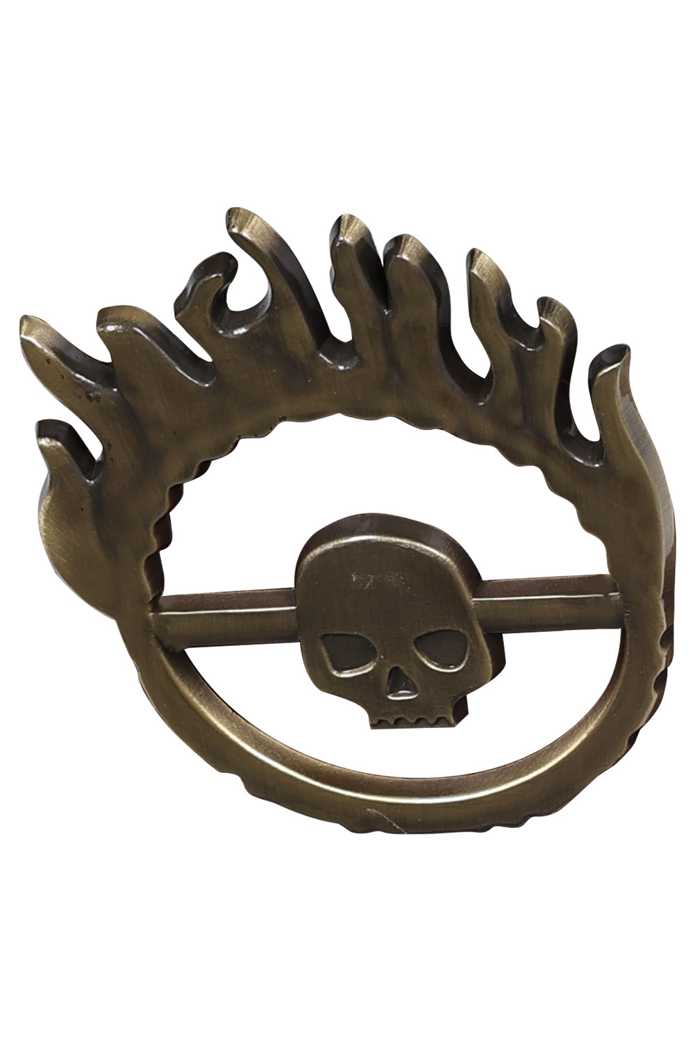 Movie Furiosa: A Mad Max Saga Furiosa Cosplay Metal Skull Waist Plate Halloween Costume Accessories
