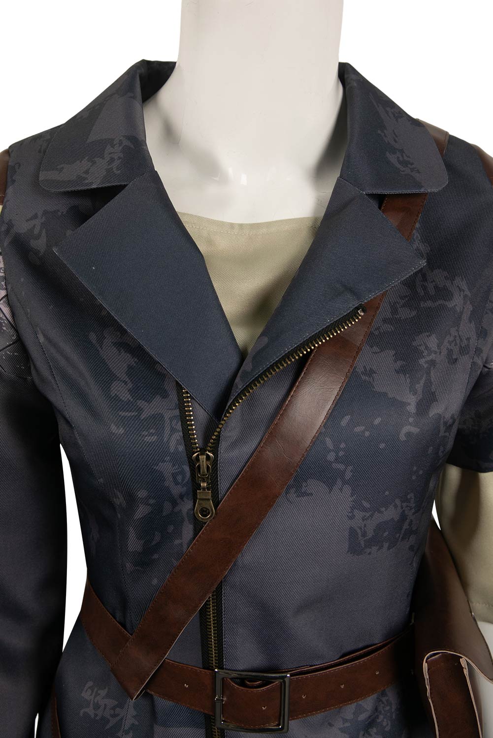 Movie Furiosa: A Mad Max Saga Furiosa Dark Coffee Set Outfits Halloween Carnival Suit Cosplay Costume