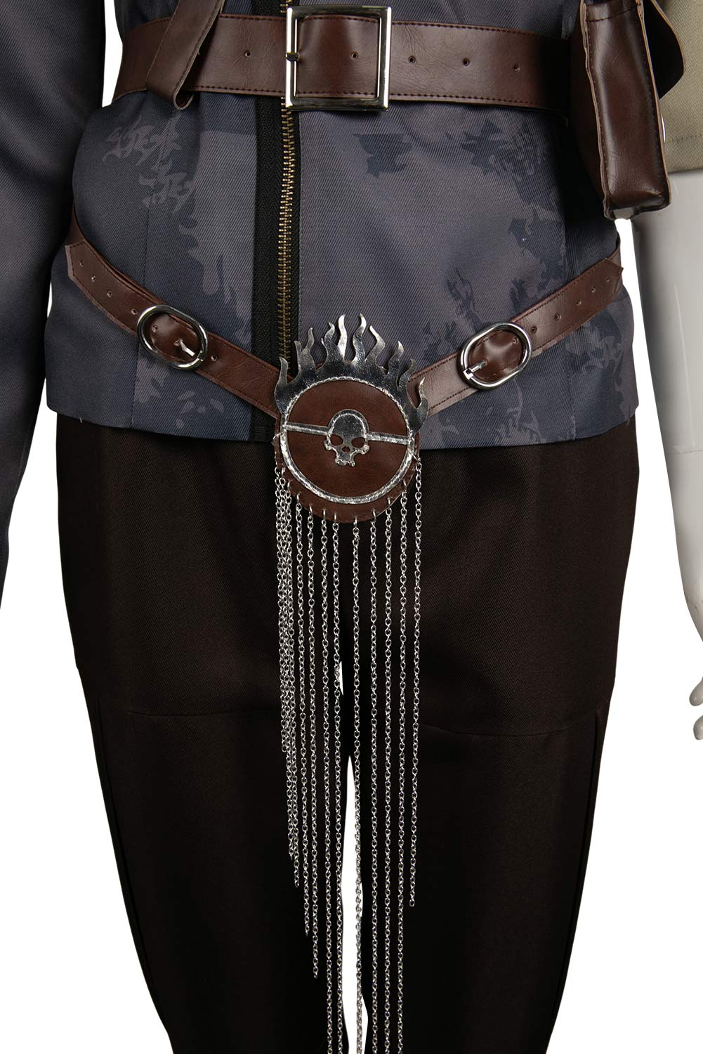 Movie Furiosa: A Mad Max Saga Furiosa Dark Coffee Set Outfits Halloween Carnival Suit Cosplay Costume