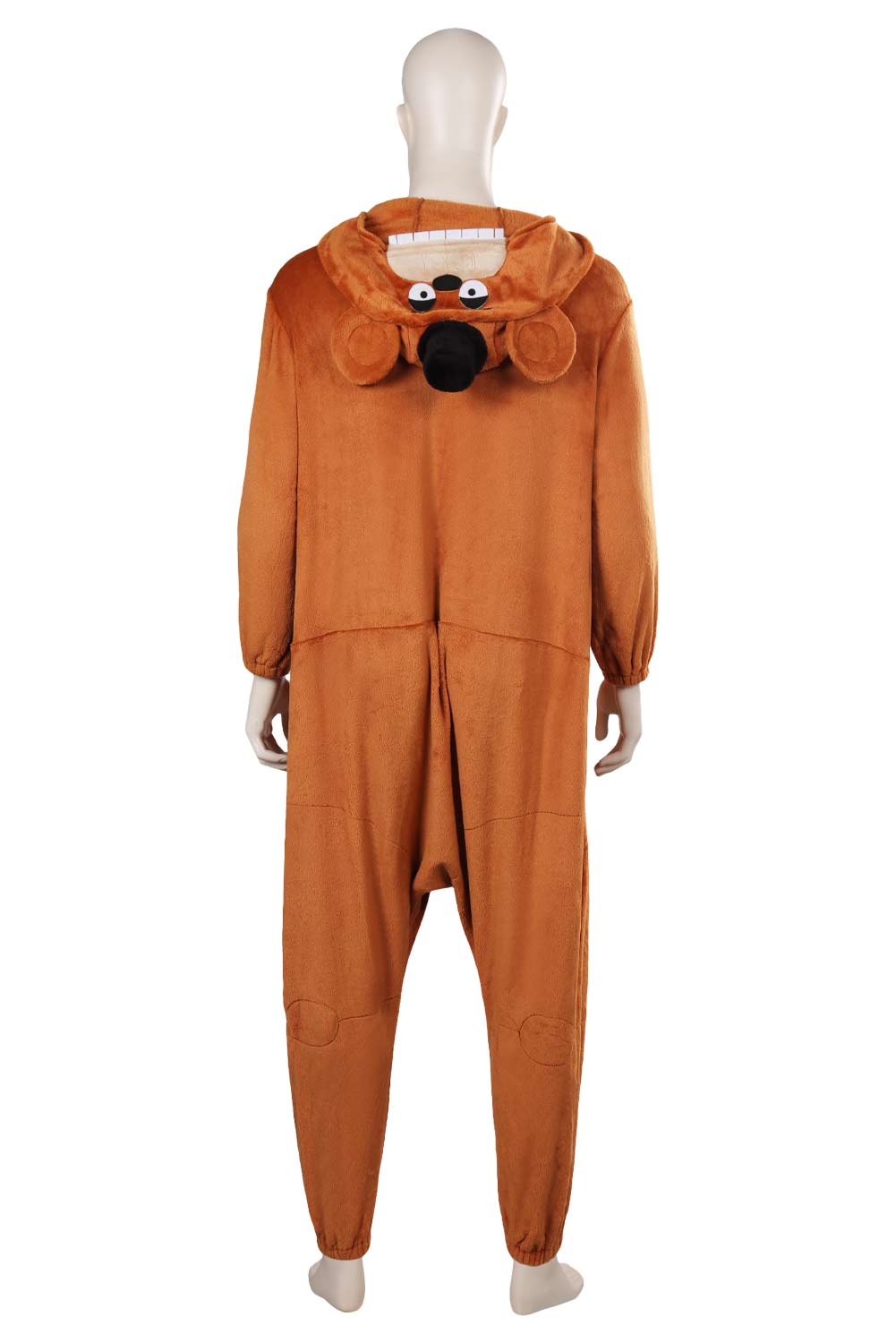 Movie Five Nights at Freddy's Freddy Plush One-piece Pajamas Halloween Carnival Suit Cosplay Costume