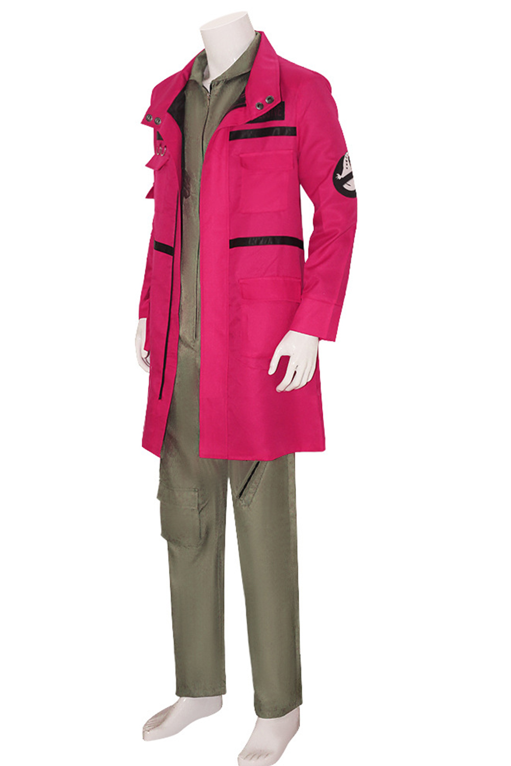 Movie Ghostbusters 2024 Grooberson Pink Uniform Outfits Halloween Carnival Suit Cosplay Costume