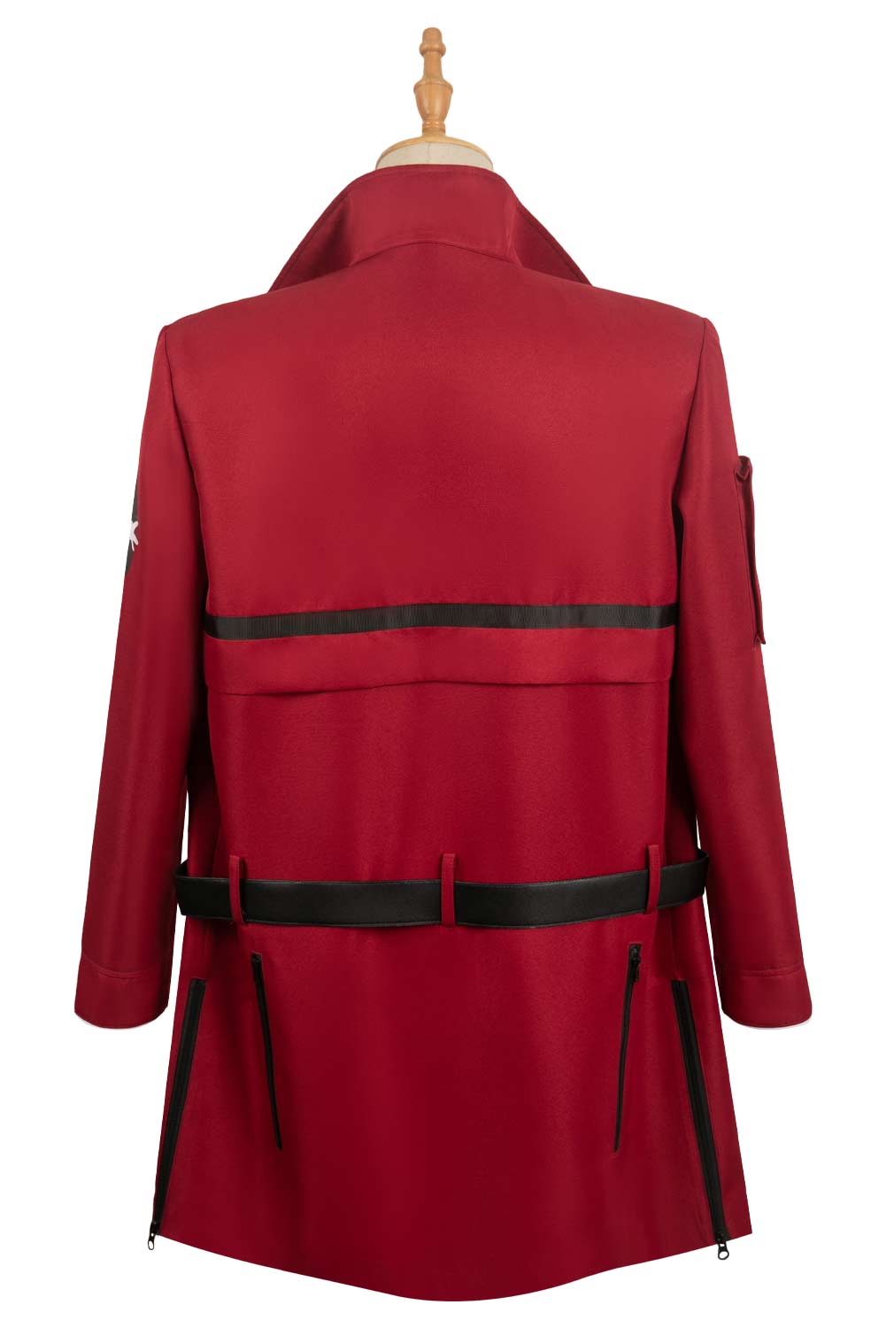 Movie Ghostbusters 2024 Phoebe Red Coat Outfits Halloween Carnival Suit Cosplay Costume